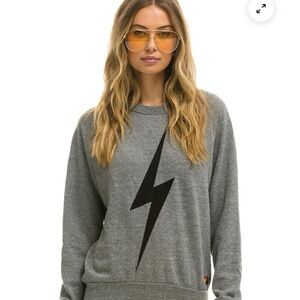 Aviator Nation Charcoal Sweatshirt size Large